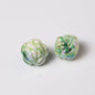 Plating Rose Ball Acrylic Beads 16mm Dual Color Glossy 50pcs 8