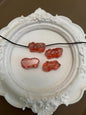 Imitation Strawberry Quartz Mythical Animal Resin Beads 13mm 10pcs 5