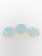 Glow Scallop Acrylic Beads 24mm Pastel Luminescent 50pcs 14