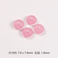 Acrylic Round Spacer Beads 8mm Matte Transparent Jelly Color 200pcs 5