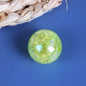 Transparent Bubblegum Beads 20mm Crackle Chunky Acrylic 10pcs 11