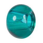 Glass Abacus Spacer Beads 15mm Transparent Large Hole 100pcs 9