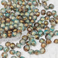 Glass Flying Saucer Spacer Beads 10mm Antique Finish 100pcs 2