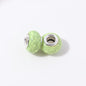 Resin Round Spacer Beads 14mm Imitation Turquoise Pattern 100pcs 15