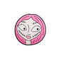 Silicone Focal Beads Halloween Zombie Girl Pink Red Hair 20pcs 5