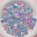 Transparent Candy Acrylic Beads 15x31mm Glossy Pastel 10pcs 2