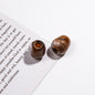 Imitation Jade Acrylic Beads 15mm Large Hole Ink Color 50pcs 9