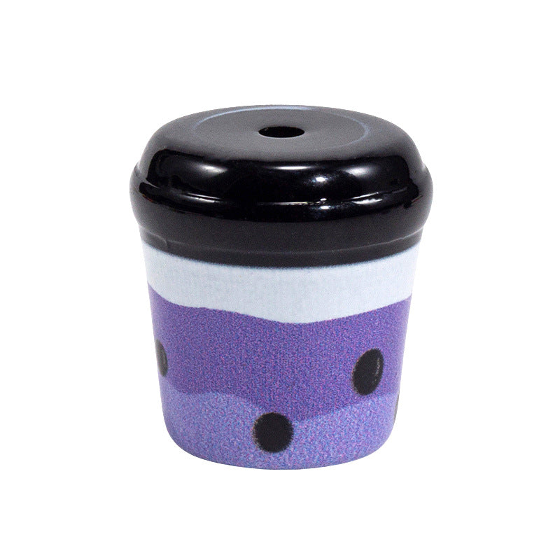 3D Bubble Tea Acrylic Beads 21mm Transparent Colorful 10pcs 13