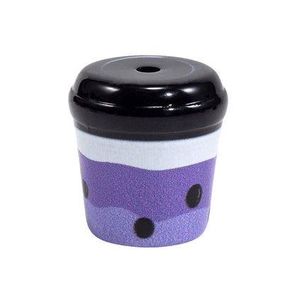 3D Bubble Tea Acrylic Beads 21mm Transparent Colorful 10pcs 13