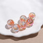 Shimmer Resin Beads 16mm Round UV Plating Glitter Effect 20pcs 8