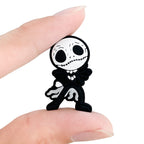 Silicone Focal Beads Monster Jack Skeleton Figure 20pcs 4