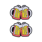 Silicone Focal Beads Beer Steins Clinking Mug Pair 10pcs 4