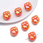 Glossy Fist Acrylic Beads 16mm Pastel Iridescent 16pcs 10