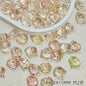 Clear Fox Head Glass Beads 14mm Transparent Playful Design 25pcs 8