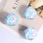 Embellished Bubblegum Beads 20mm Cartoon Animal Resin Rhinestone 4pcs 14