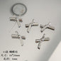 Cartoon Metal Beads Silver Pink Tone Playful Enamel 10pcs 14