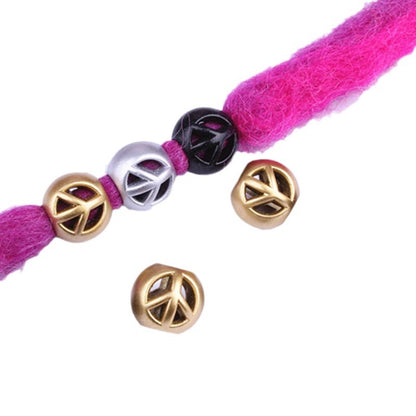 Hollow Arrow Patterned CCB Plastic Acrylic Beads 12mm Metallic 100pcs 4