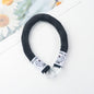 Plush Fabric Stuffed Lanyard Phone Keychain Soft Pastel Colors 2pcs 8