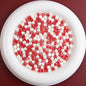 Plating Capsule Resin Beads 12mm Glossy Two Tone 20pcs 13