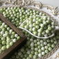 Crackle Round Glass Beads 10mm Imitation Porcelain Pastel Colors 120pcs 25