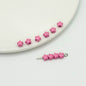 Star Metal Beads 5mm Baking Painted Colorful Finish 40pcs 8