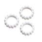 UV Scratch Resistant Balsam Pear Ring Bead Frame Acrylic 10pcs 8