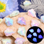 Glow In The Dark Cloud Acrylic Beads 14-18mm UV Plating 100pcs