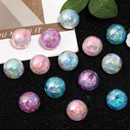 Crackle Bunny Head Acrylic Beads 16mm Pastel Colors 50pcs 4