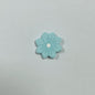 Silicone Focal Beads Flower Macaron Color Etched Petal Design 20pcs 7