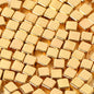 CCB Square Acrylic Beads 4mm Polished Metallic Finish 200pcs 5
