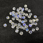 Czech Glass Beads Pumpkin 8mm Pastel Glow Grooved 100pcs 12