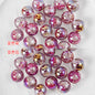 Clear Christmas Tree Inside Resin Beads 16mm Round Colorful 20pcs 14