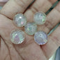 Plating Faceted Acrylic Beads 16mm Iridescent Mixed Colors 100pcs 2