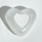 Glow Heart Acrylic Beads 15mm Two-Color Glow In The Dark 50pcs 5