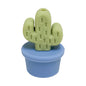 Silicone 3D Focal Beads Flowerpot Cactus Textured Vibrant Pots 20pcs 22