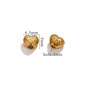 Stainless Steel Baroque Metal Beads Textured Vintage Style 20pcs 11
