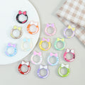 Zinc Alloy Bow Trigger Keyrings 27mm Baking Painted 6pcs 5