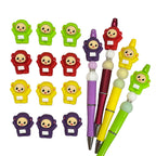 Silicone 3D Focal Beads Cartoon Baby Antenna Smiling Face Raised Antennae 20pcs 5
