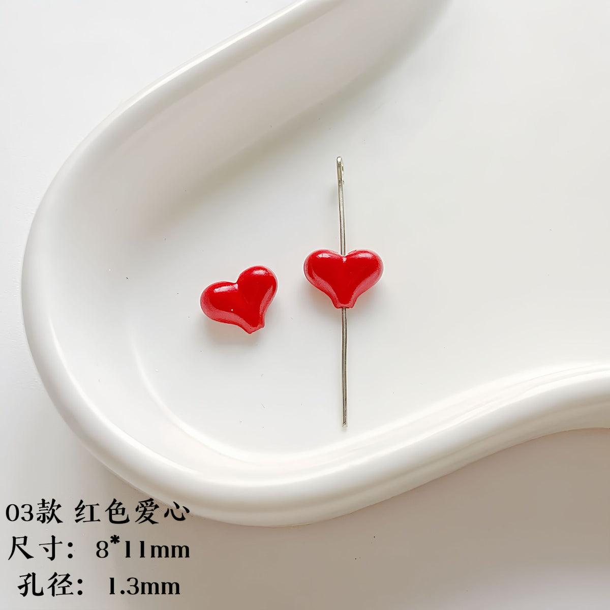 Christmas Enamel Alloy Metal Beads Festive Painted Designs 10pcs 4