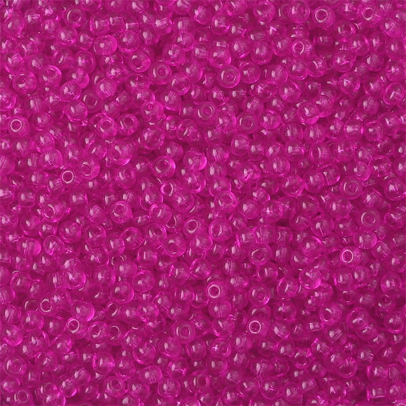 Transparent Seed Glass Beads 2mm Glossy Rainbow Colors 660pcs 10