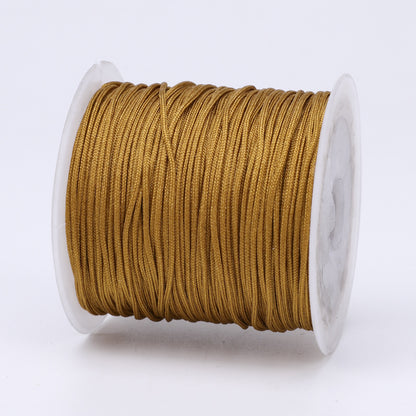 Nylon Thread 0.8mm Diameter 40m Colorful Jewelry Stringing Cord 41