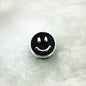 Smiling Face Enamel CCB Plastic Beads 10x8mm Colorful Mixed 50pcs 12