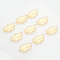 Czech Glass Beads Feather Leaf 17x28mm Gradual Color Change 20pcs 7