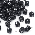 Dice Acrylic Beads 10mm Colorful Mixed 60pcs 7