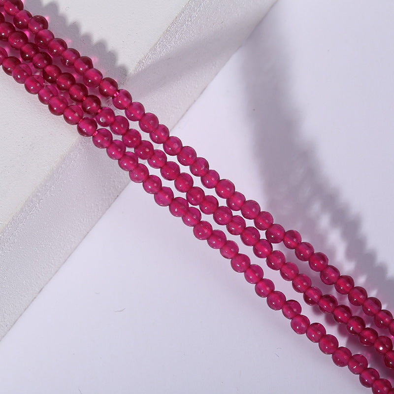 Colored Transparent Seed Glass Beads 2mm 2 Strands 400pcs 18