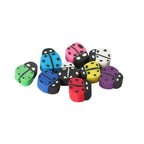 Ladybug Clay Beads 10mm Colorful Polymer Animal Design 200pcs 4