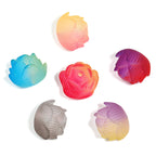Matte Gradient Lotus Acrylic Beads 21mm 3D Floral Design 50pcs 5