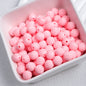 Painted Pumpkin Acrylic Beads 9mm Striped Bright Colors 100pcs 11