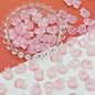 Czech Glass Beads Fox 18mm Translucent Pastel Colors 25pcs 10