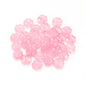 Color Transparent Clover Glass Beads 10mm Assorted Colors 50pcs 16